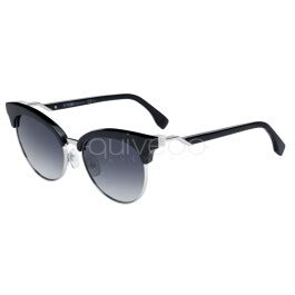 fendi ff 0229 s 807|Fendi FF 0229/S 807/9O Sunglasses Black .